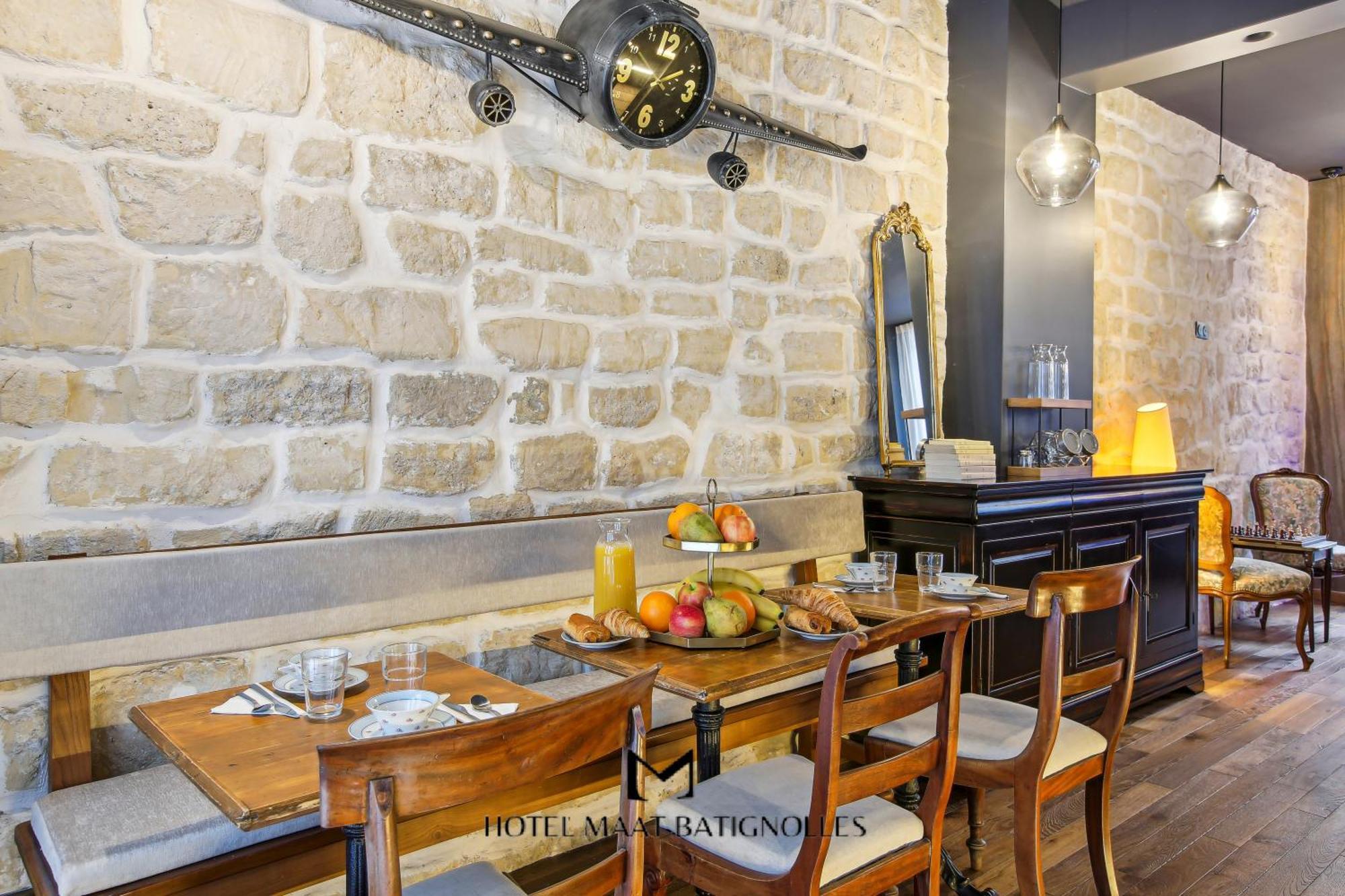פריז Hotel Maat Batignolles מראה חיצוני תמונה