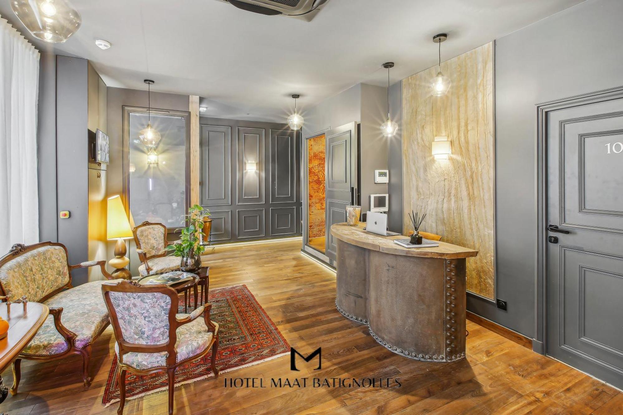 פריז Hotel Maat Batignolles מראה חיצוני תמונה